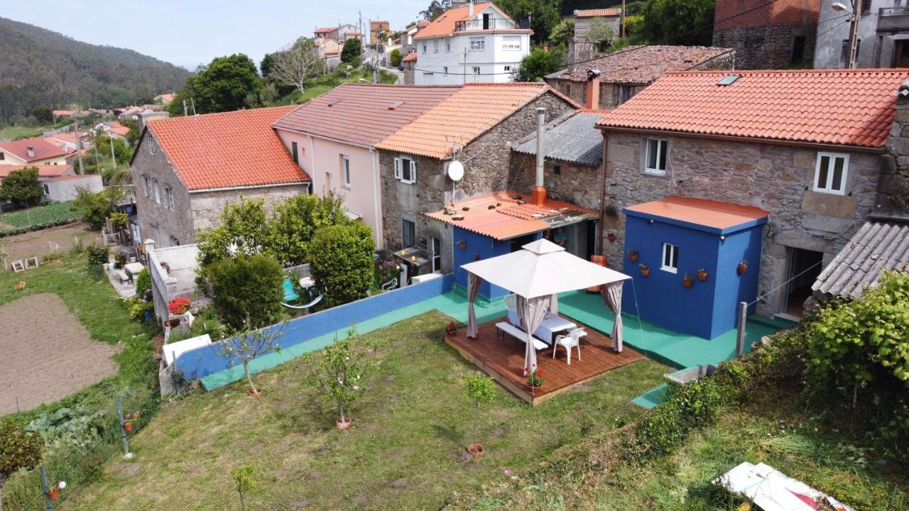 Villa Casa do Cucharro en Playa de Soesto, Laxe Exterior foto